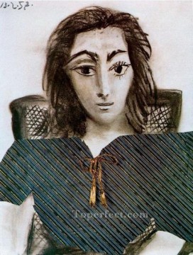  jacqueline painting - Portrait of Jacqueline 1957 Pablo Picasso